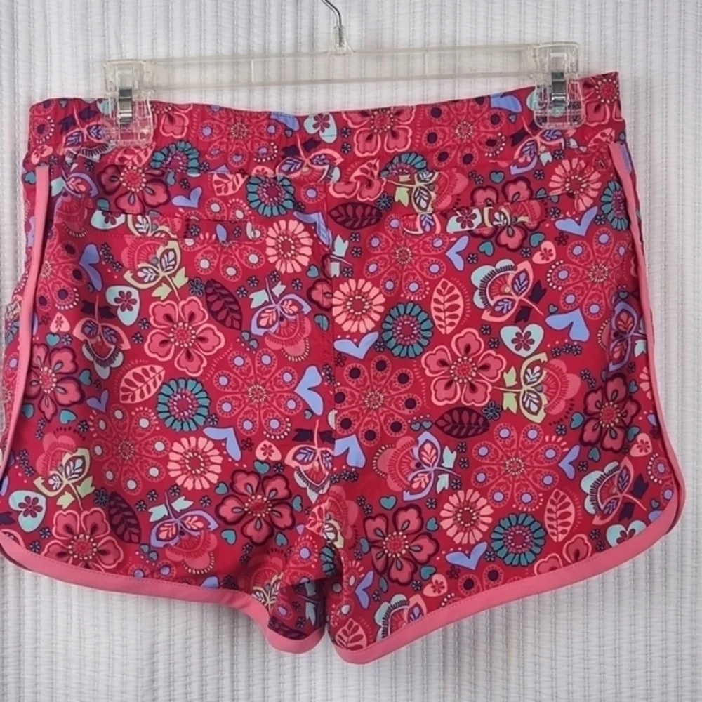 REI Girls Floral Splash Water‎ Short Dragon Fruit Large 14-16 NWT Holiday Vacay